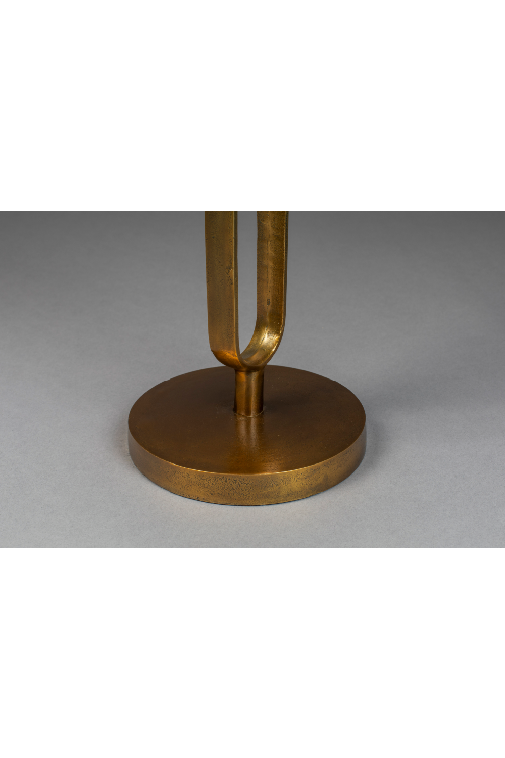 Gold Retro Side Table | Dutchbone Sandook | OROA.com