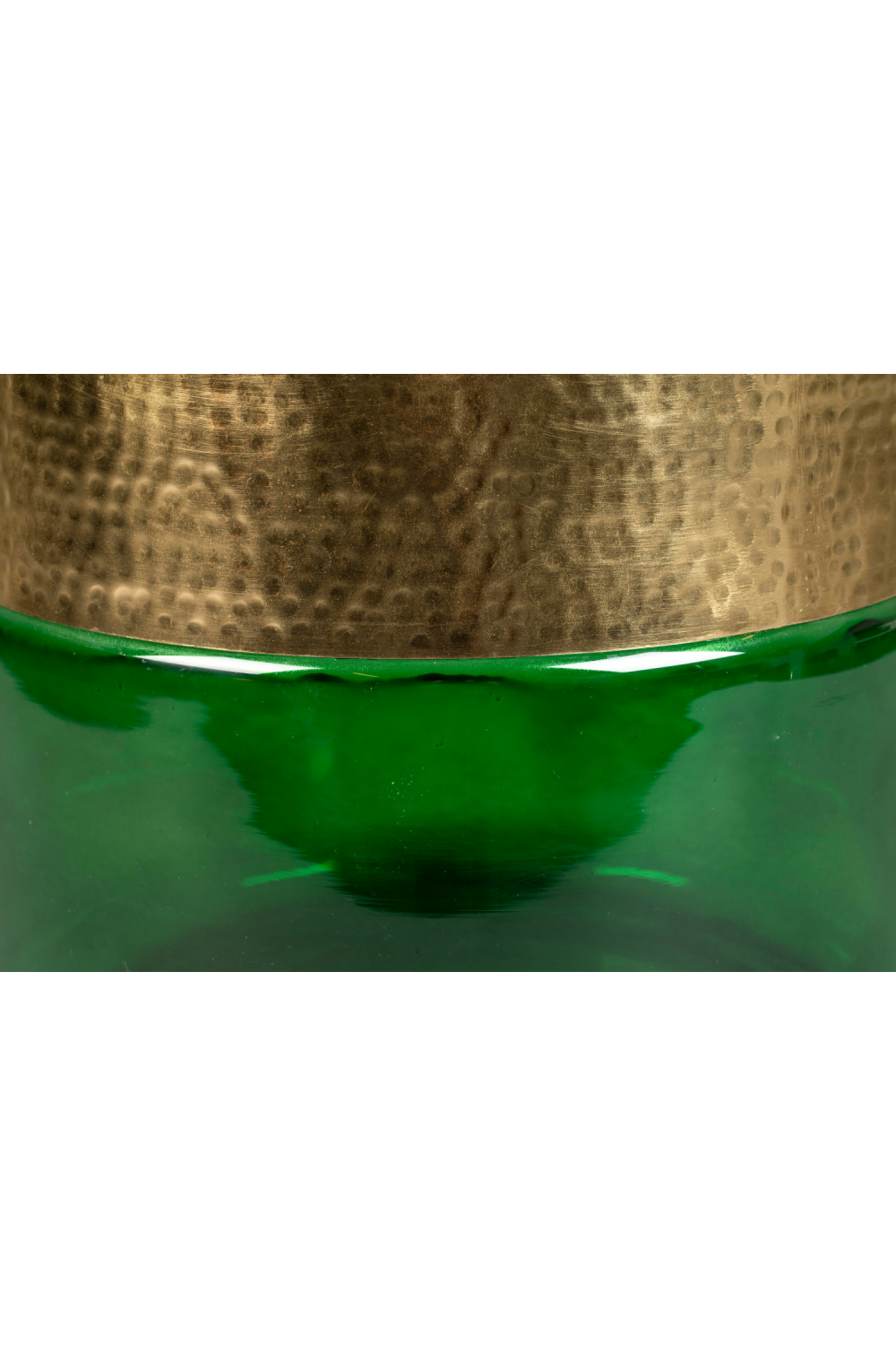 Tinted Glass Base Side Table | Dutchbone Cave | OROA.com