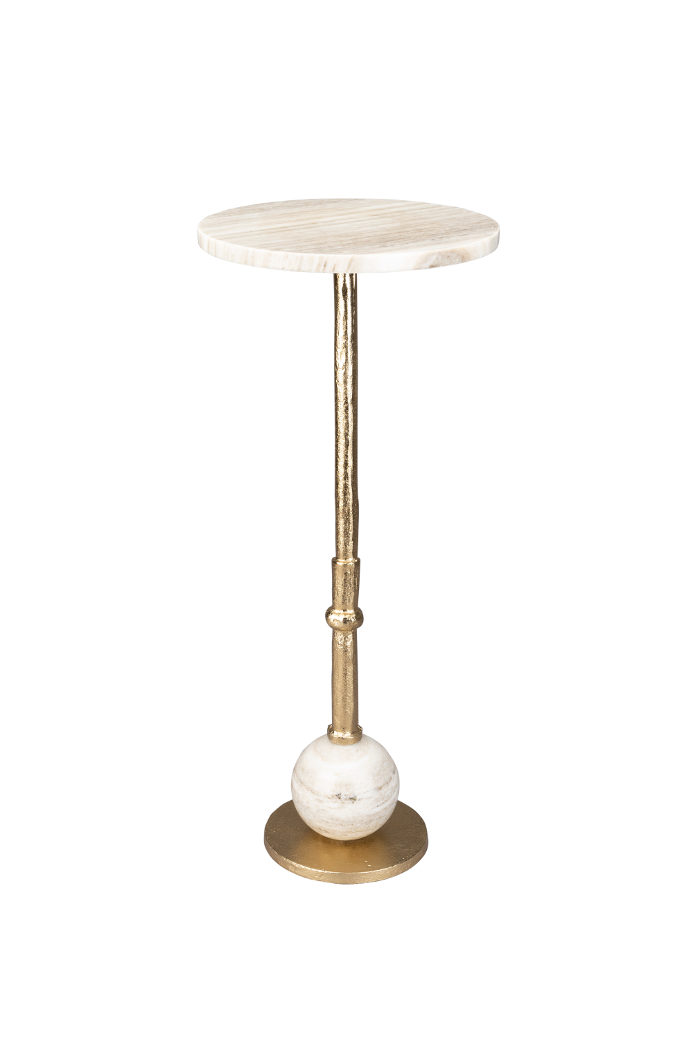 Marble Pedestal Side Table | Dutchbone Everest | OROA.com