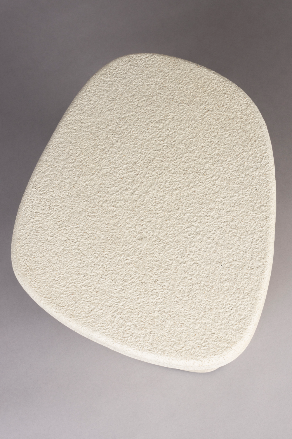 Organic-Shaped Beige Side Table | Dutchbone Veda | OROA.com