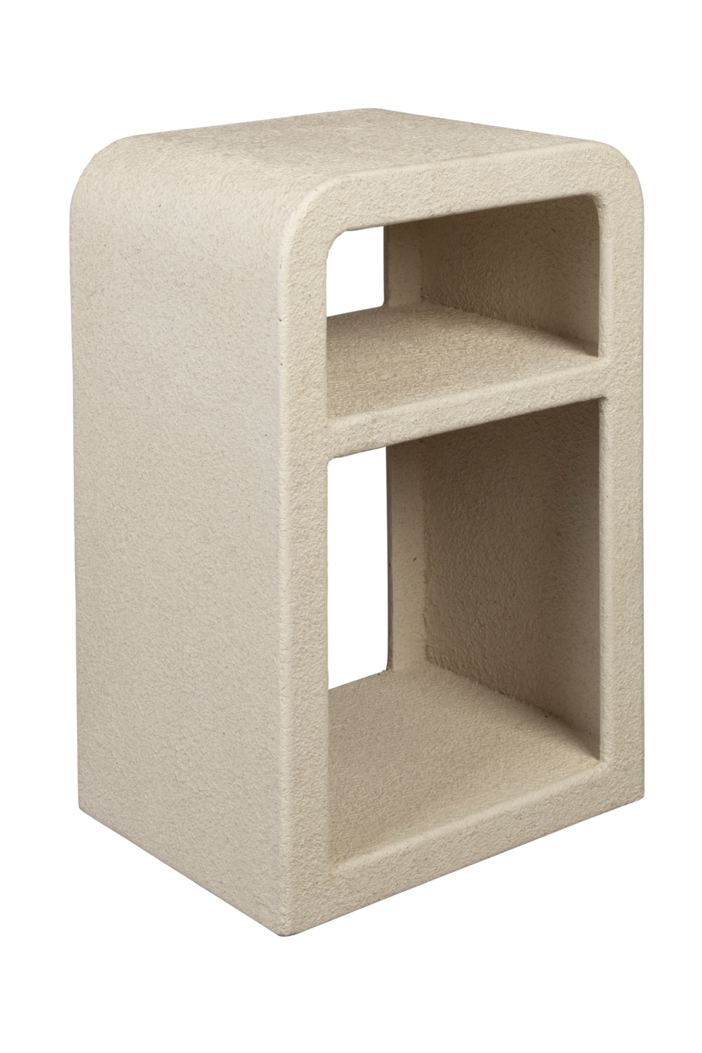 Beige Modern Bedside Table | Dutchbone Veda | OROA.com