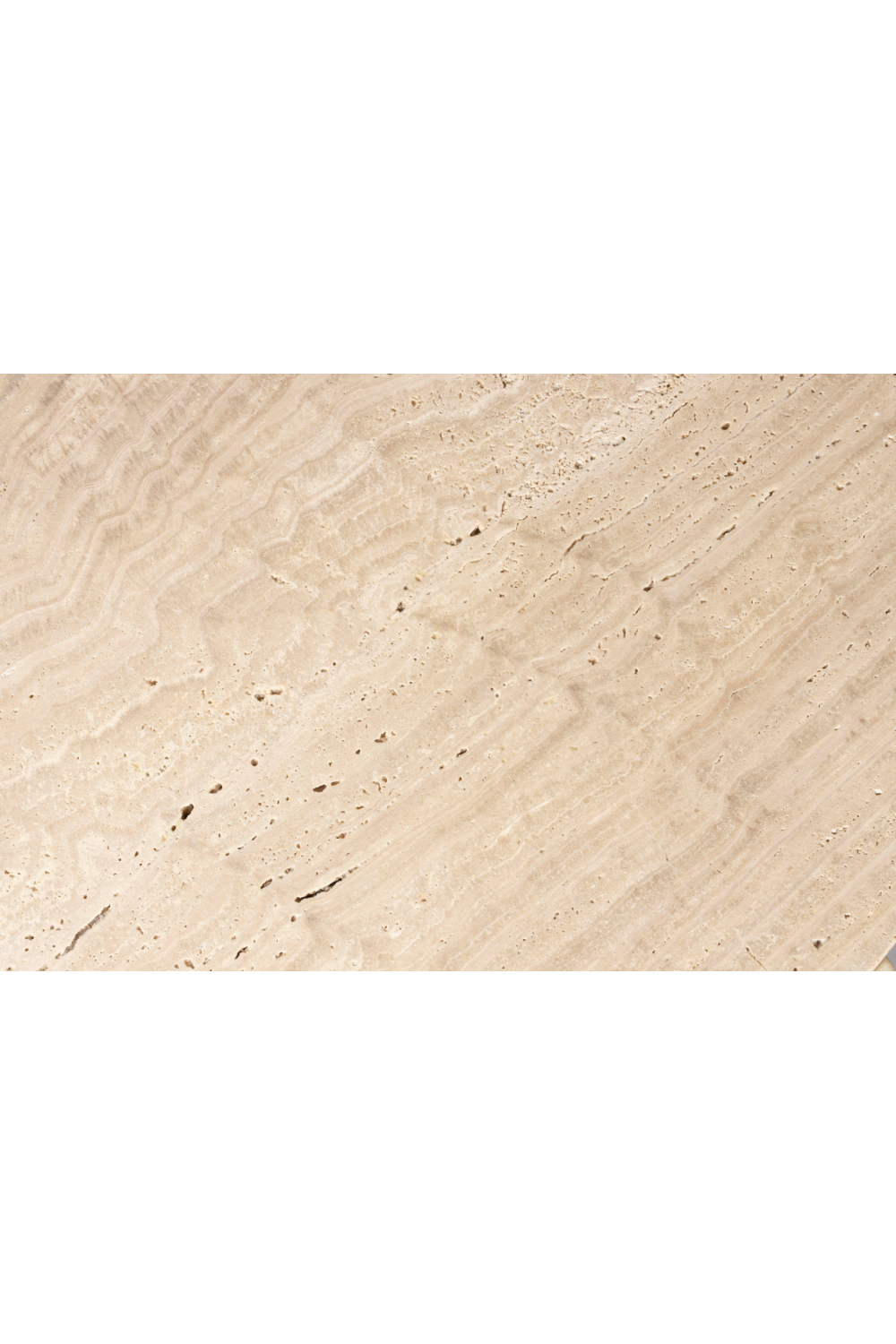 Round Travertin Side Table | Dutchbone Marlow | OROA.com