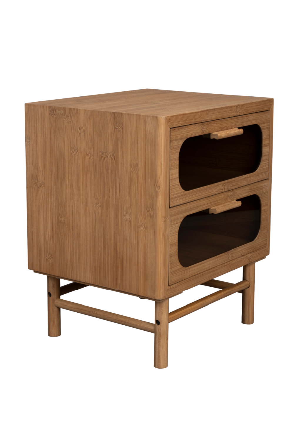 Bamboo Storage Side Table | Dutchbone Caroun | OROA.com