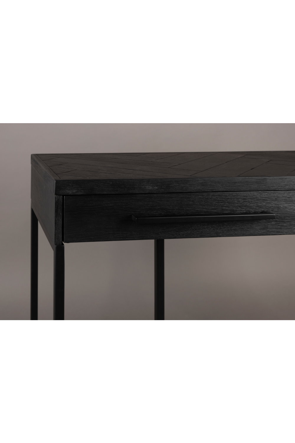 Vintage Herringbone Pattern Console Table | Dutchbone Class | Oroa.com