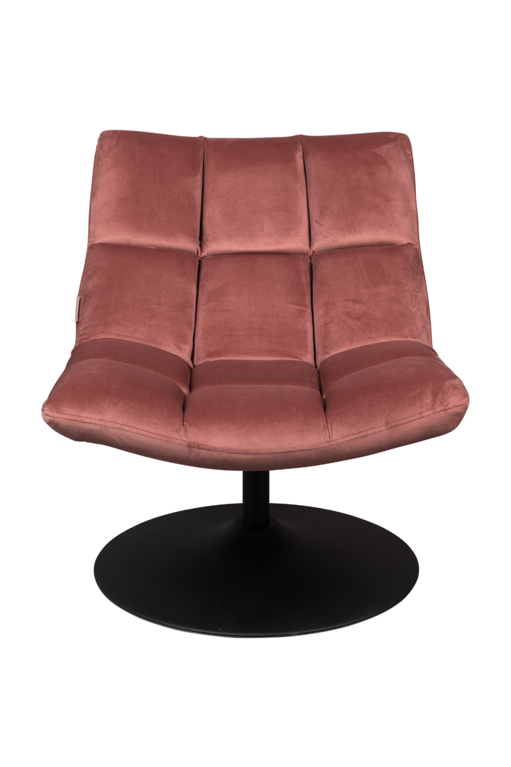 Velvet Pedestal Accent Chair | Dutchbone Bar | Oroa.com