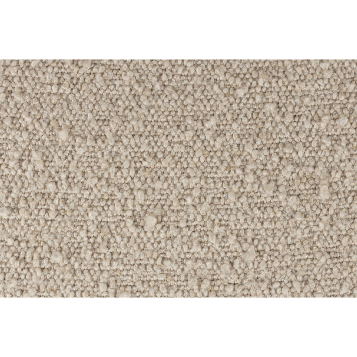 White Boucle Swivel Lounge Chair | Oroa.com