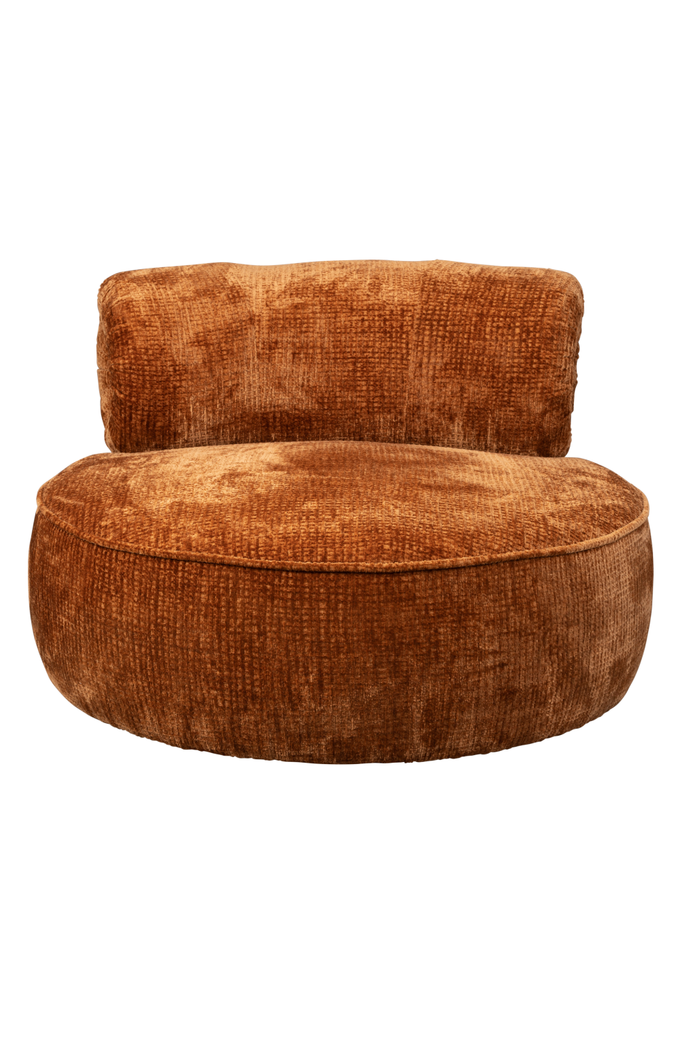 Round Modern Lounge Chair | Dutchbone Tilbury | OROA.com