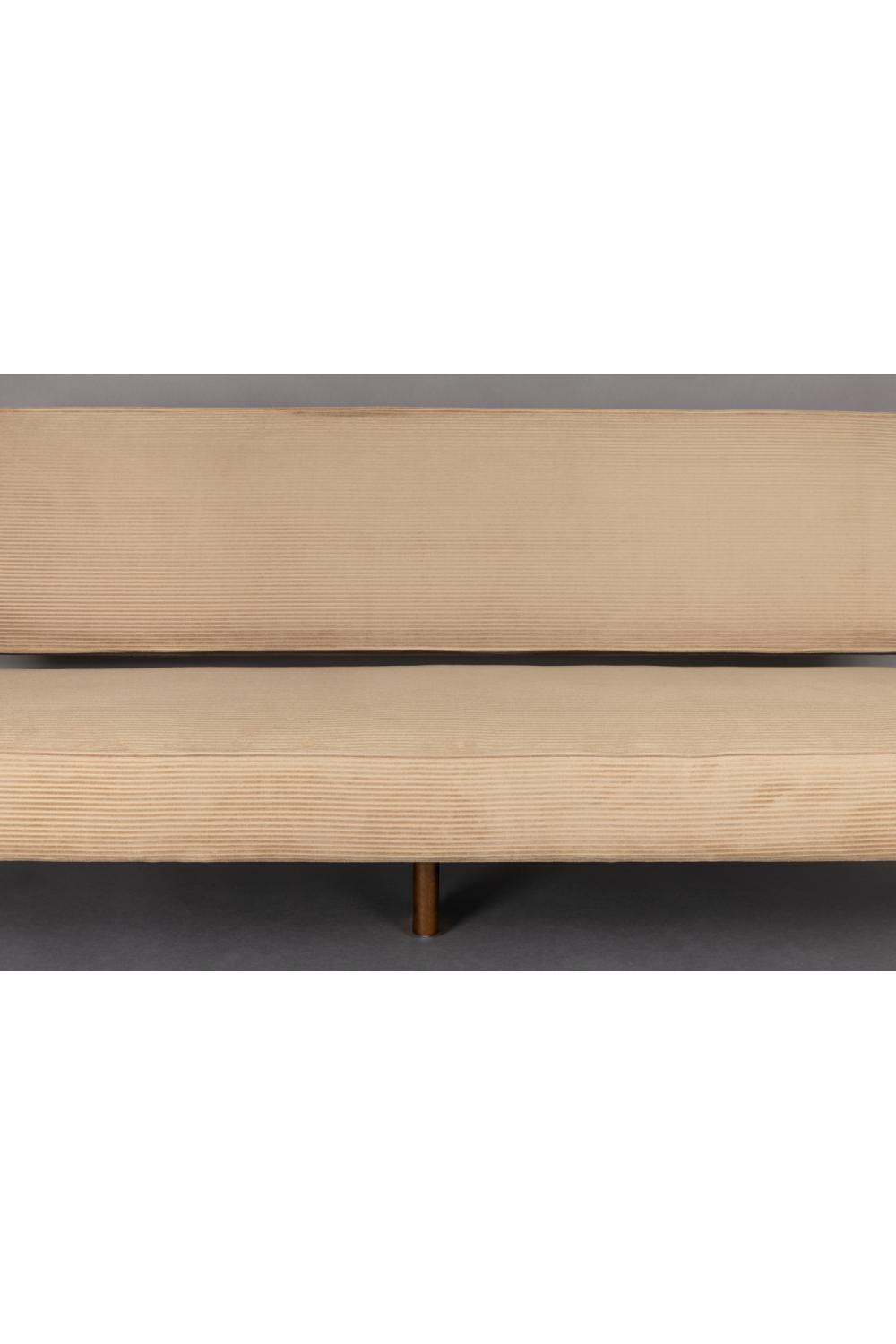 Beige Ribcord Sofa | Dutchbone Preston | OROA.com