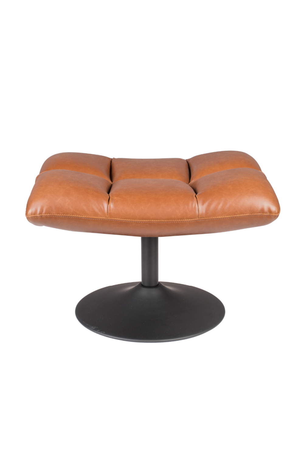 Pedestal Base Padded Hocker | Dutchbone Bar | Oroa.com