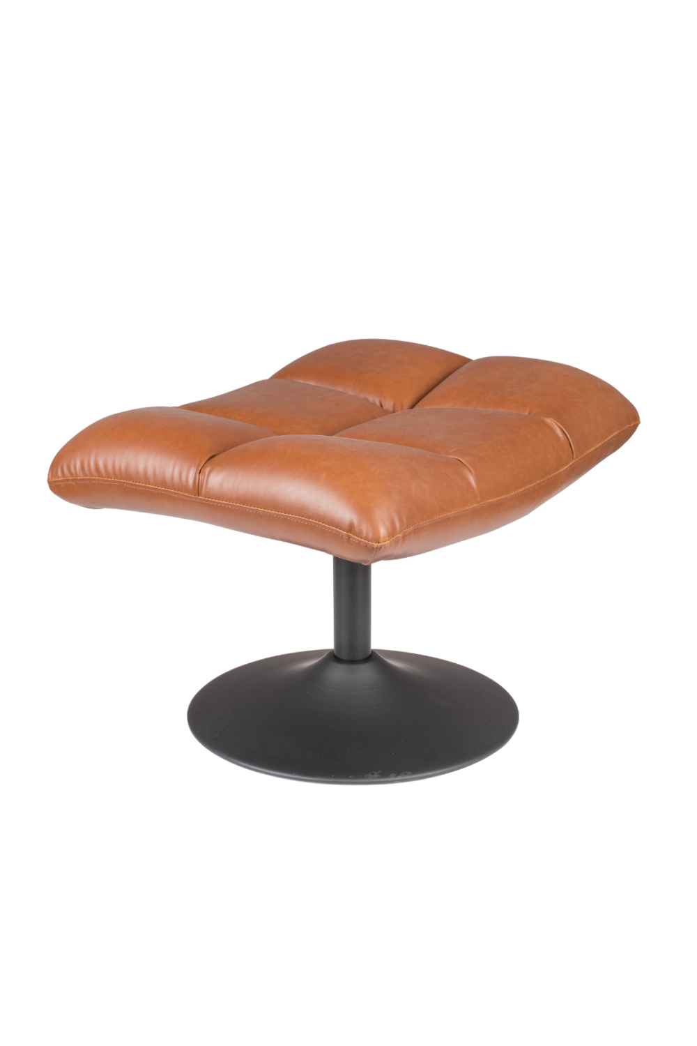 Pedestal Base Padded Hocker | Dutchbone Bar | Oroa.com