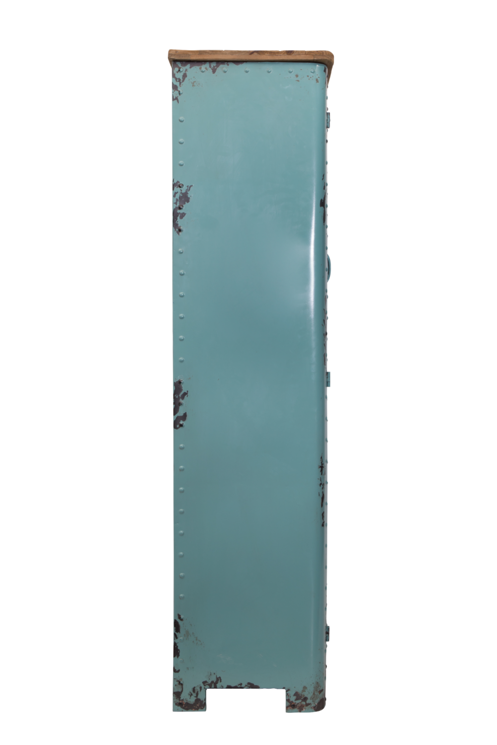 Turquoise Metal Accent Cabinet | Dutchbone Rusty | DutchFurniture.com