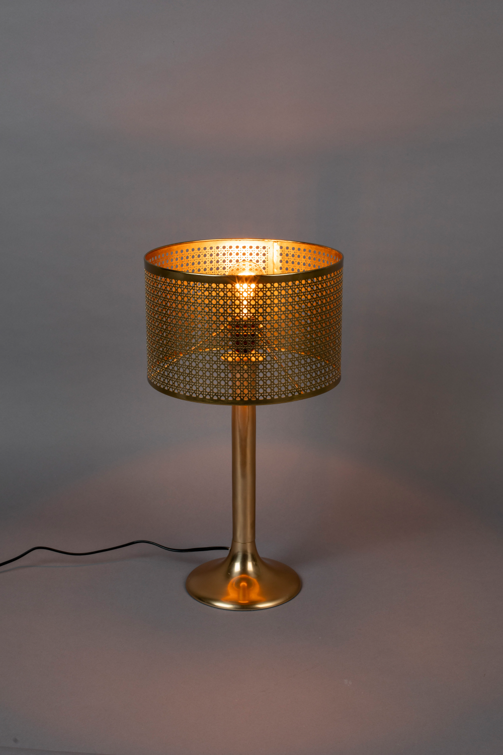 Polished Brass Table Lamp | Dutchbone Barun | OROA.com
