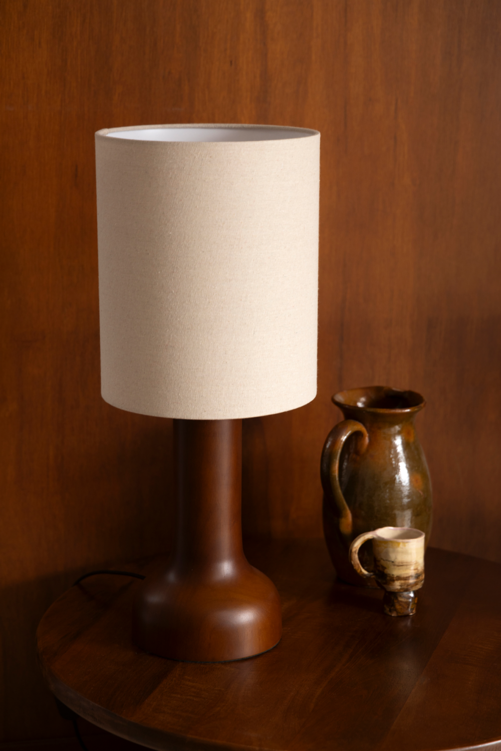 Beige Table Lamp | Dutchbone Jones | OROA.com