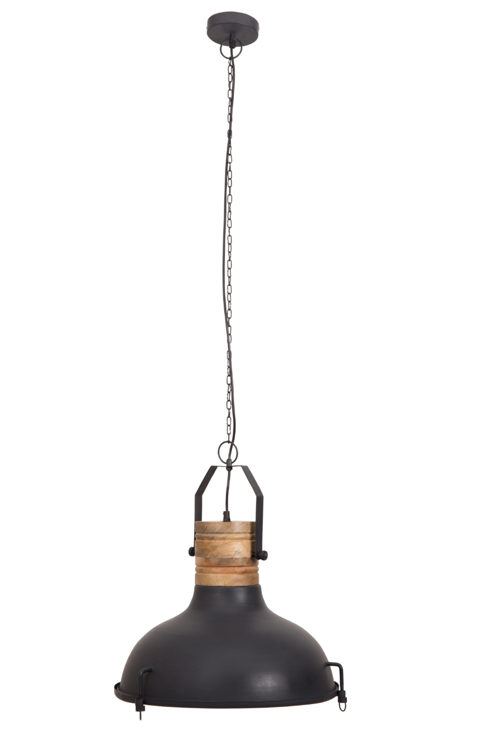 Black Metal Hanging Light | Dutchbone Raw | Oroa