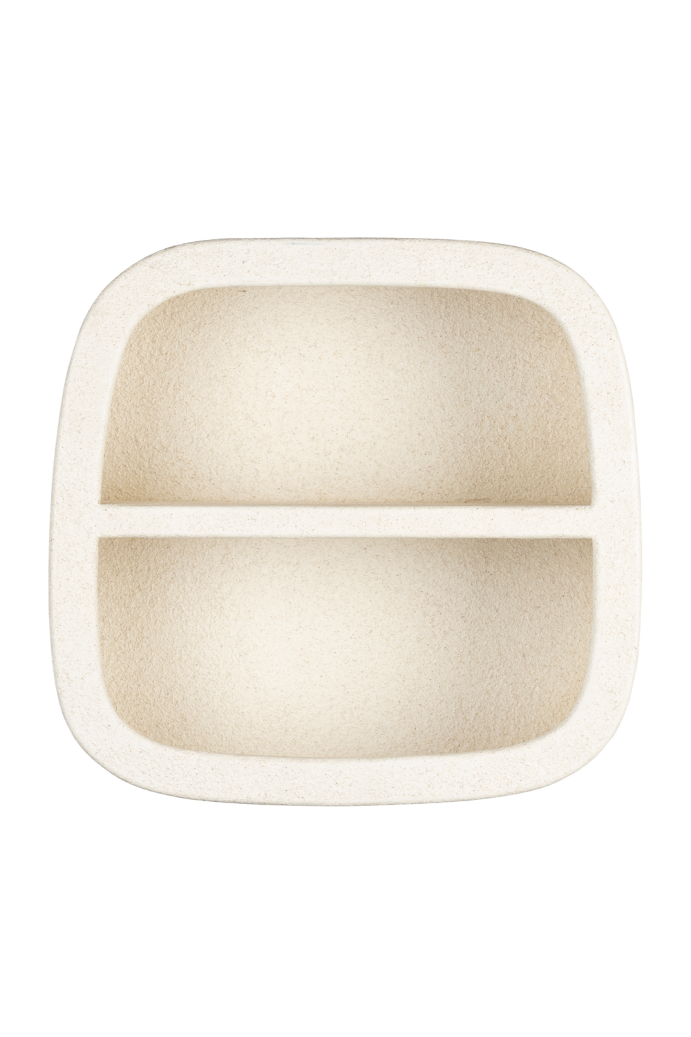 Modern European furniture - Beige Recycled Marble Single Wall Shelf - www.oroa.com