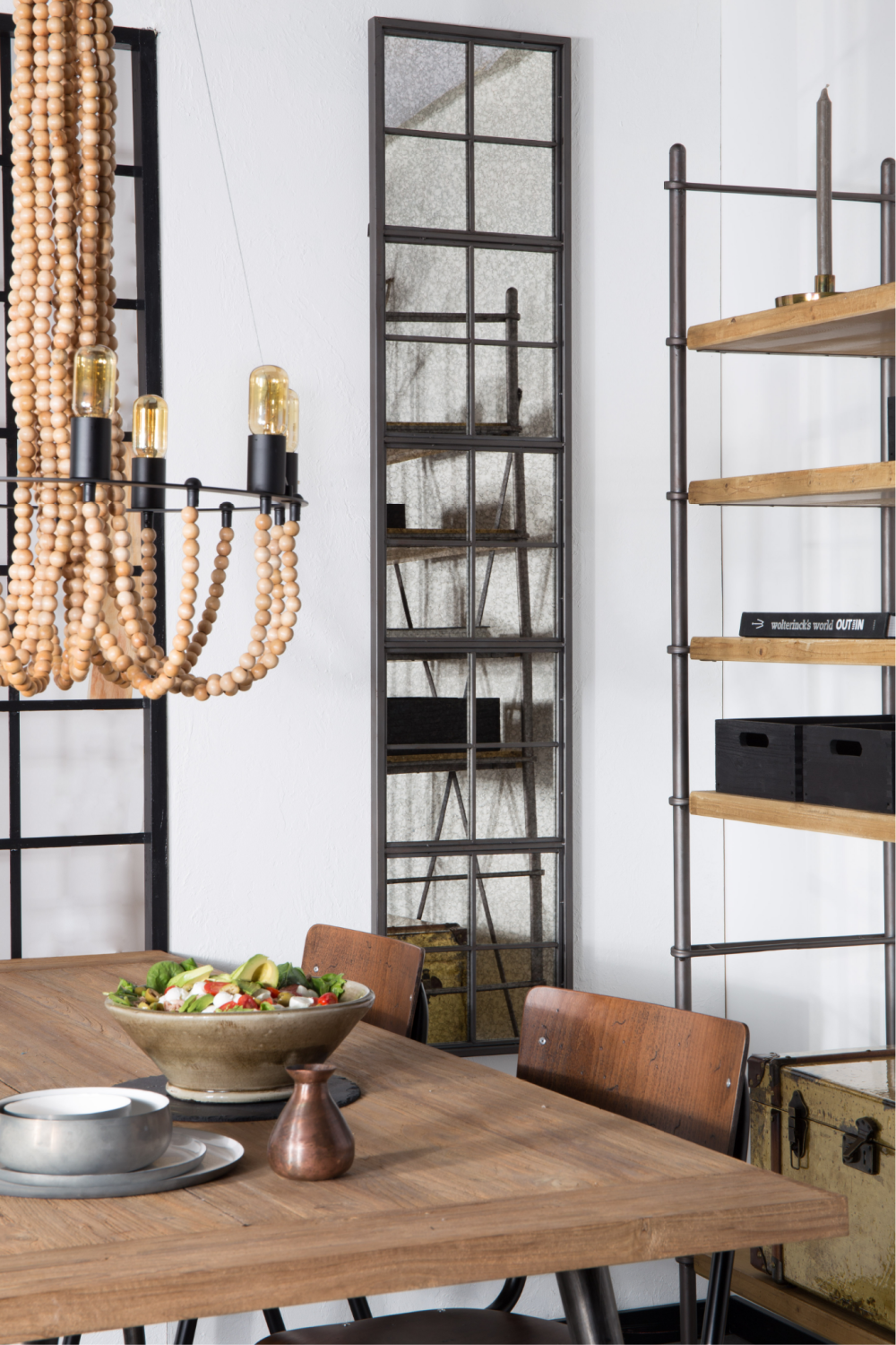 Vintage Full Length Floor Mirror | Dutchbone Window | Oroatrade.com