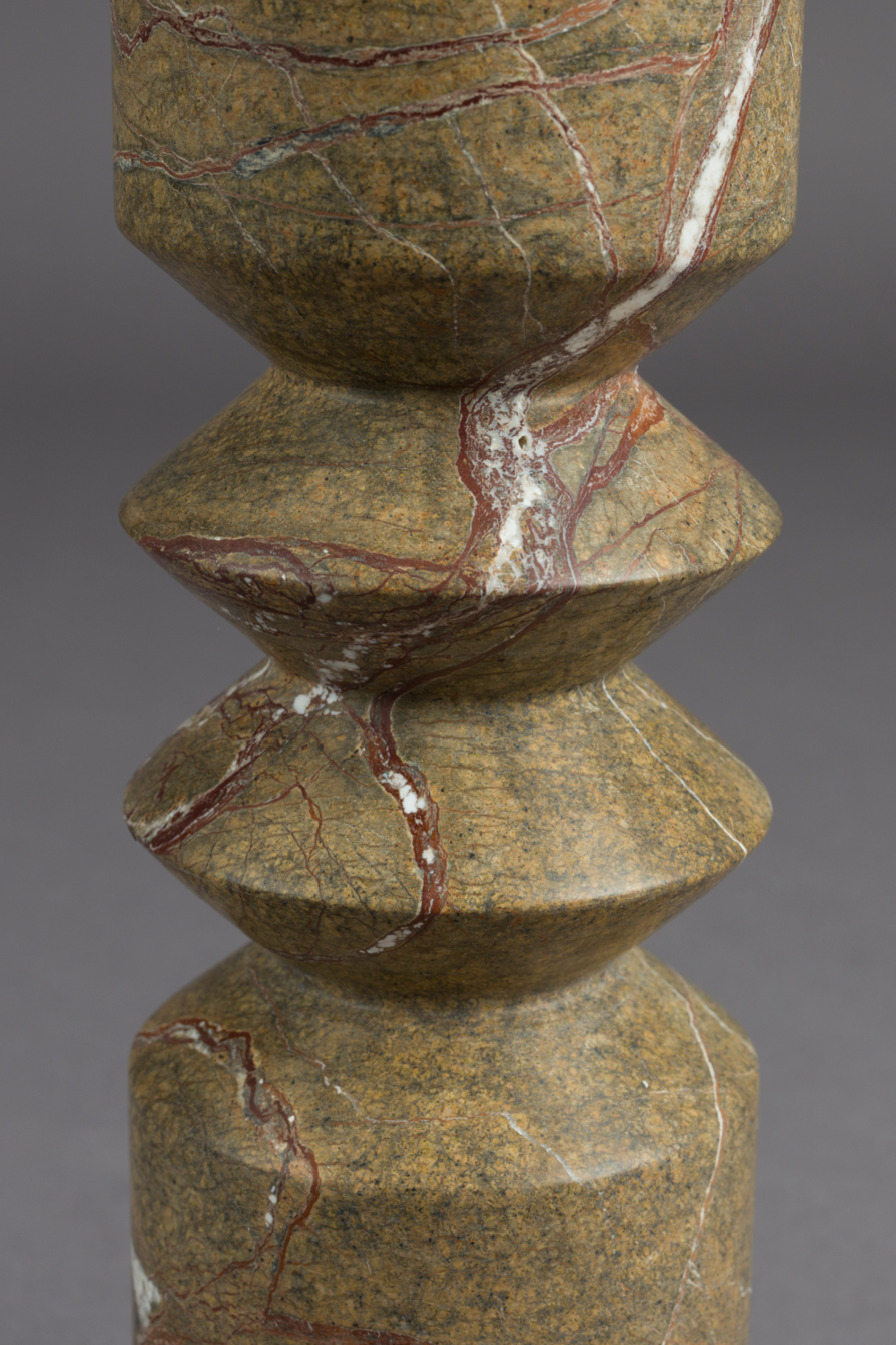 Brown Marble Candle Holder (2) | Oroa.com