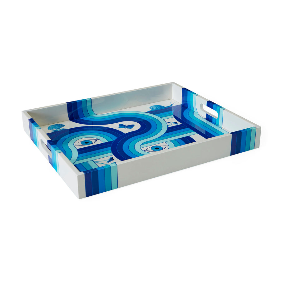 Eye Motif Lacquer Tray | Jonathan Adler Druggist | Oroa.com