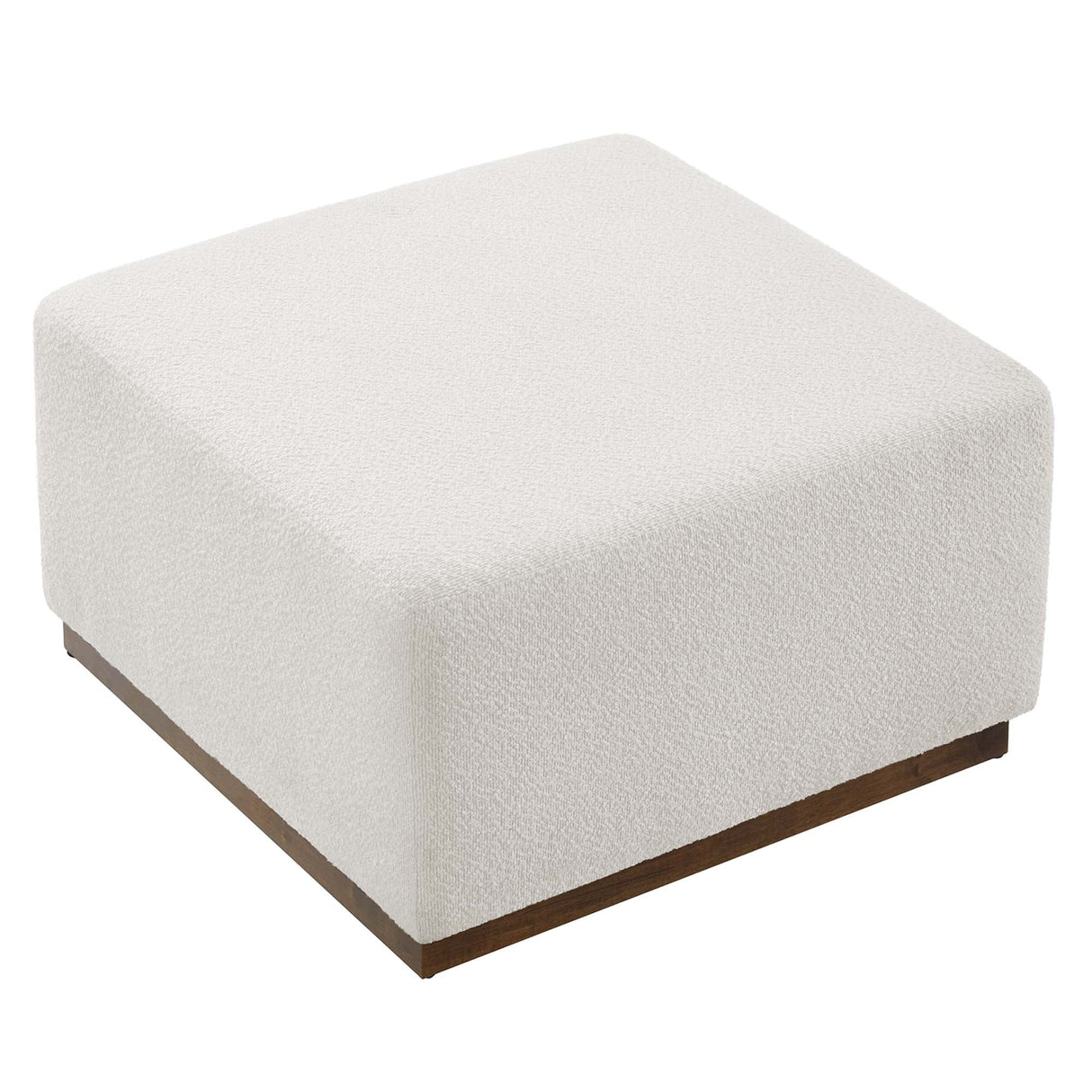 Tilden Square Boucle Ottoman - OROA