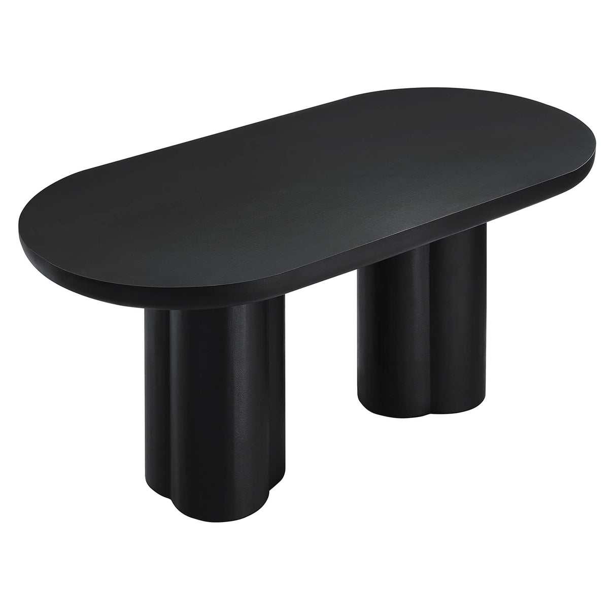 Caspian Oval Concrete Dining Table - OROA