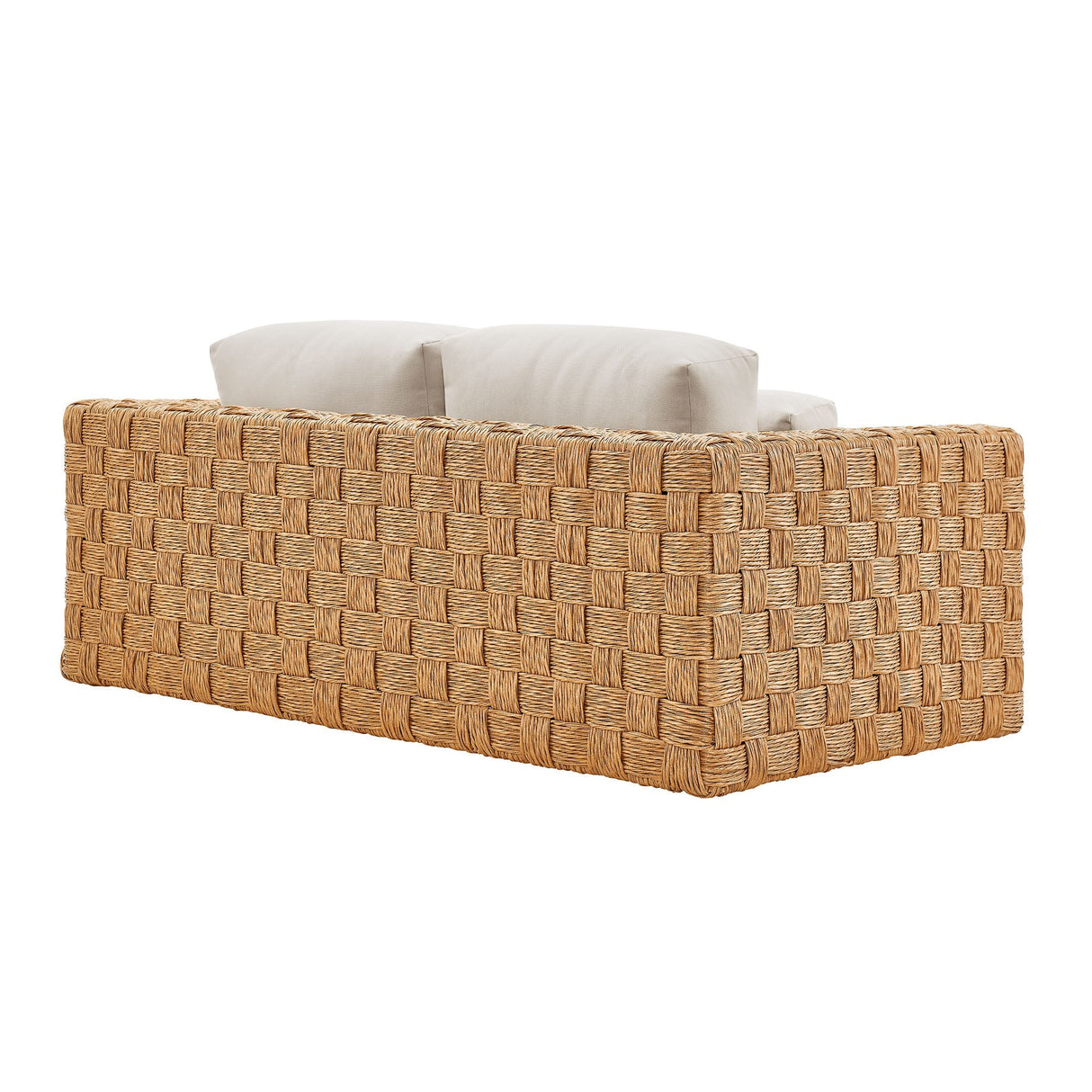 Capri Outdoor Patio Wicker Loveseat - OROA