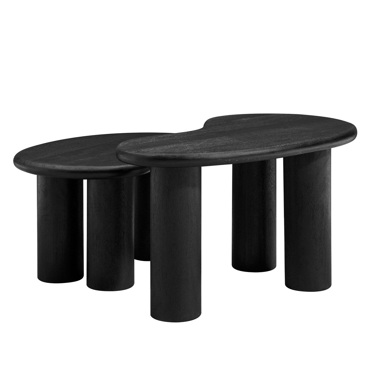 Mango Wood Nesting Coffee Tables (S/2) - OROA