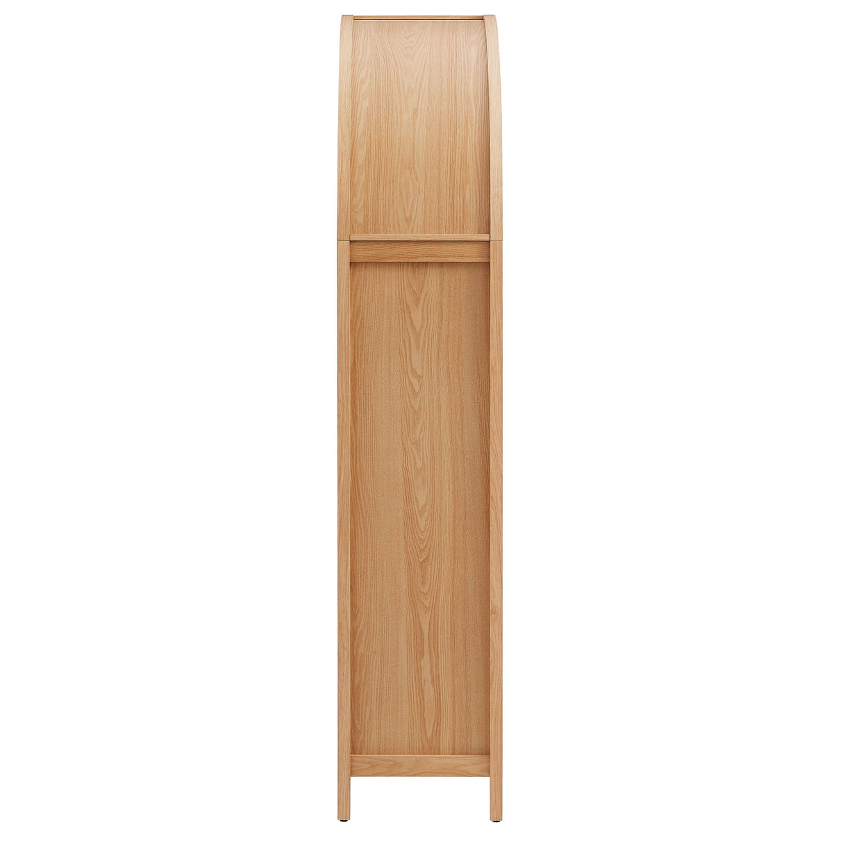 Tall Wide Rattan Arched Storage Cabinet - OROA