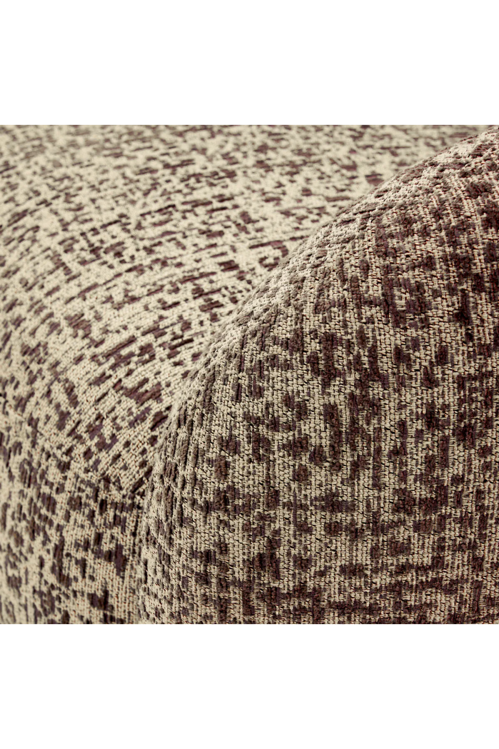 Brass Base Curved Swivel Chair | Eichholtz Brice | Oroa.com