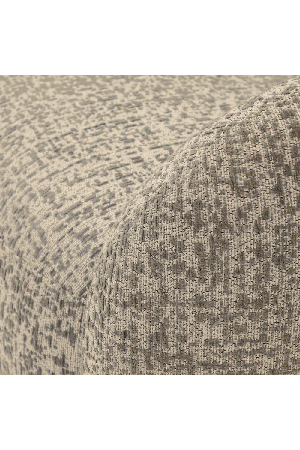 Brass Base Curved Swivel Chair | Eichholtz Brice | Oroa.com