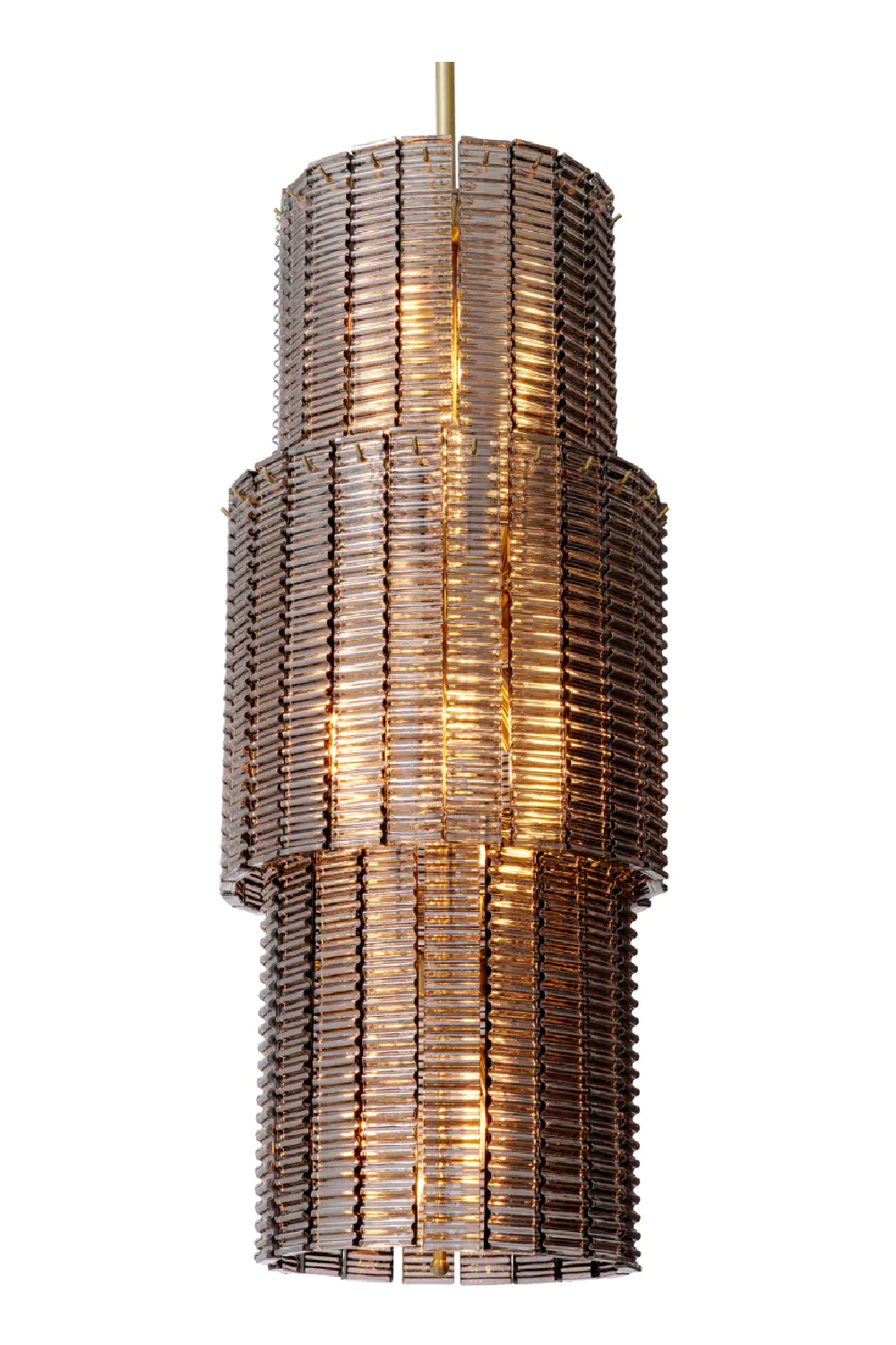 Ridged Glass Chandelier | Met x Eichholtz Imperial | Oroa.com