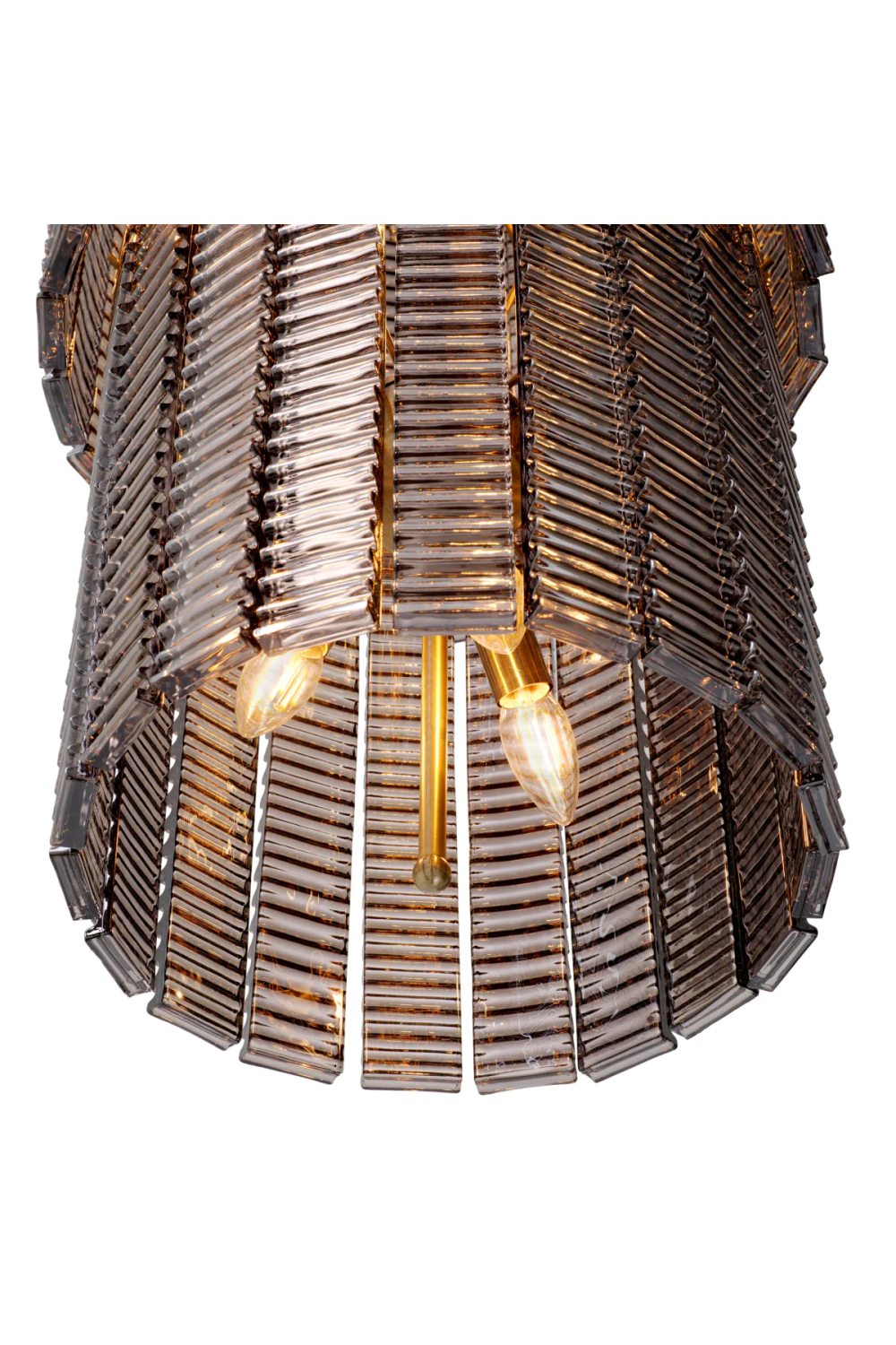 Ridged Glass Chandelier | Met x Eichholtz Imperial | Oroa.com