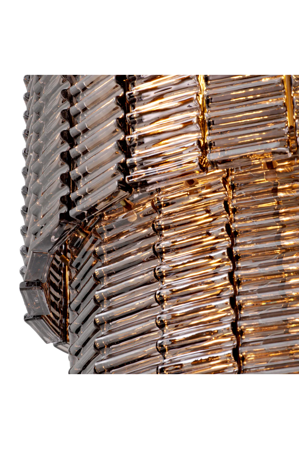 Ridged Glass Chandelier | Met x Eichholtz Imperial | Oroa.com