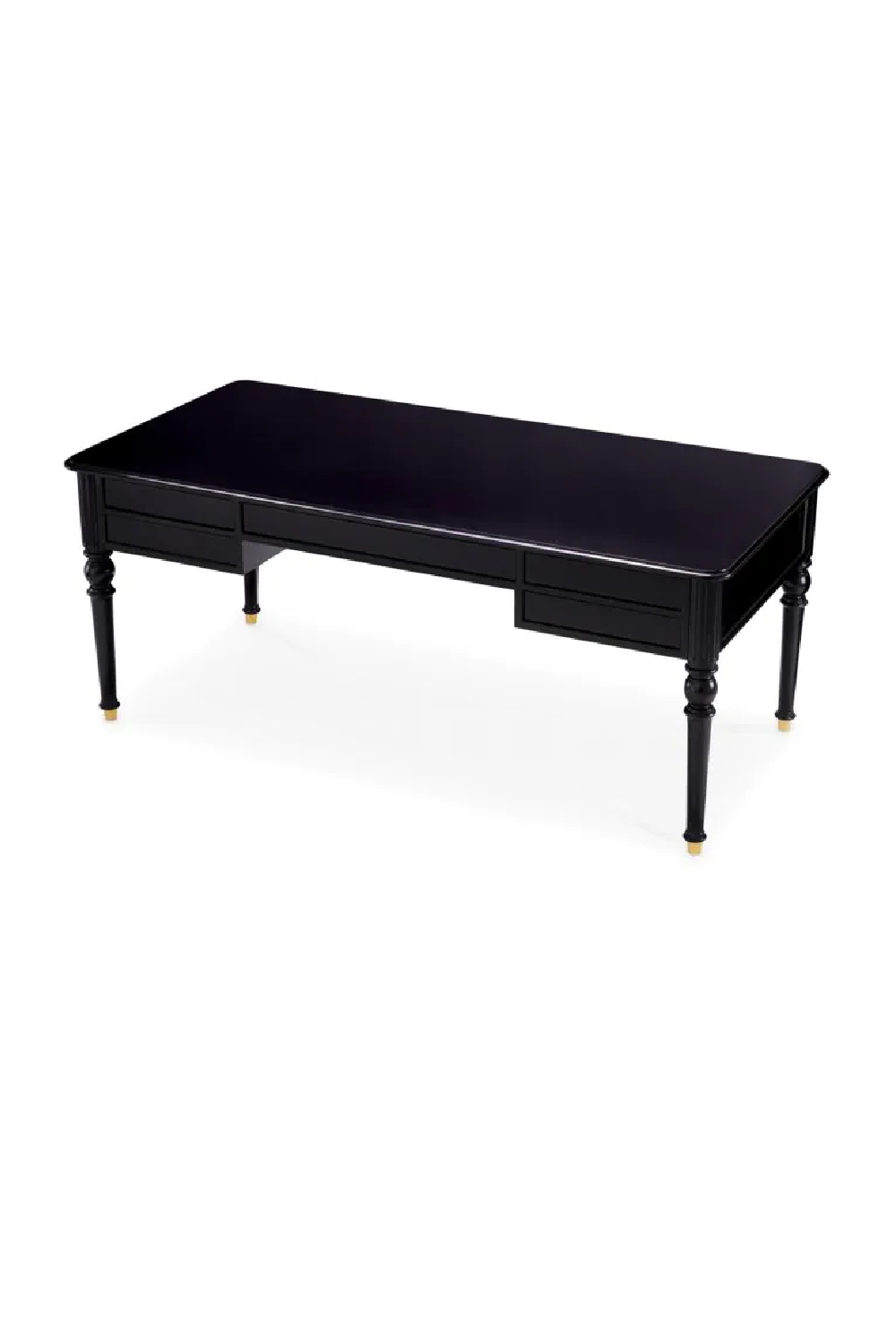 Black 5-Drawer Desk | Met x Eichholtz Wimbledon | Oroatrade.com