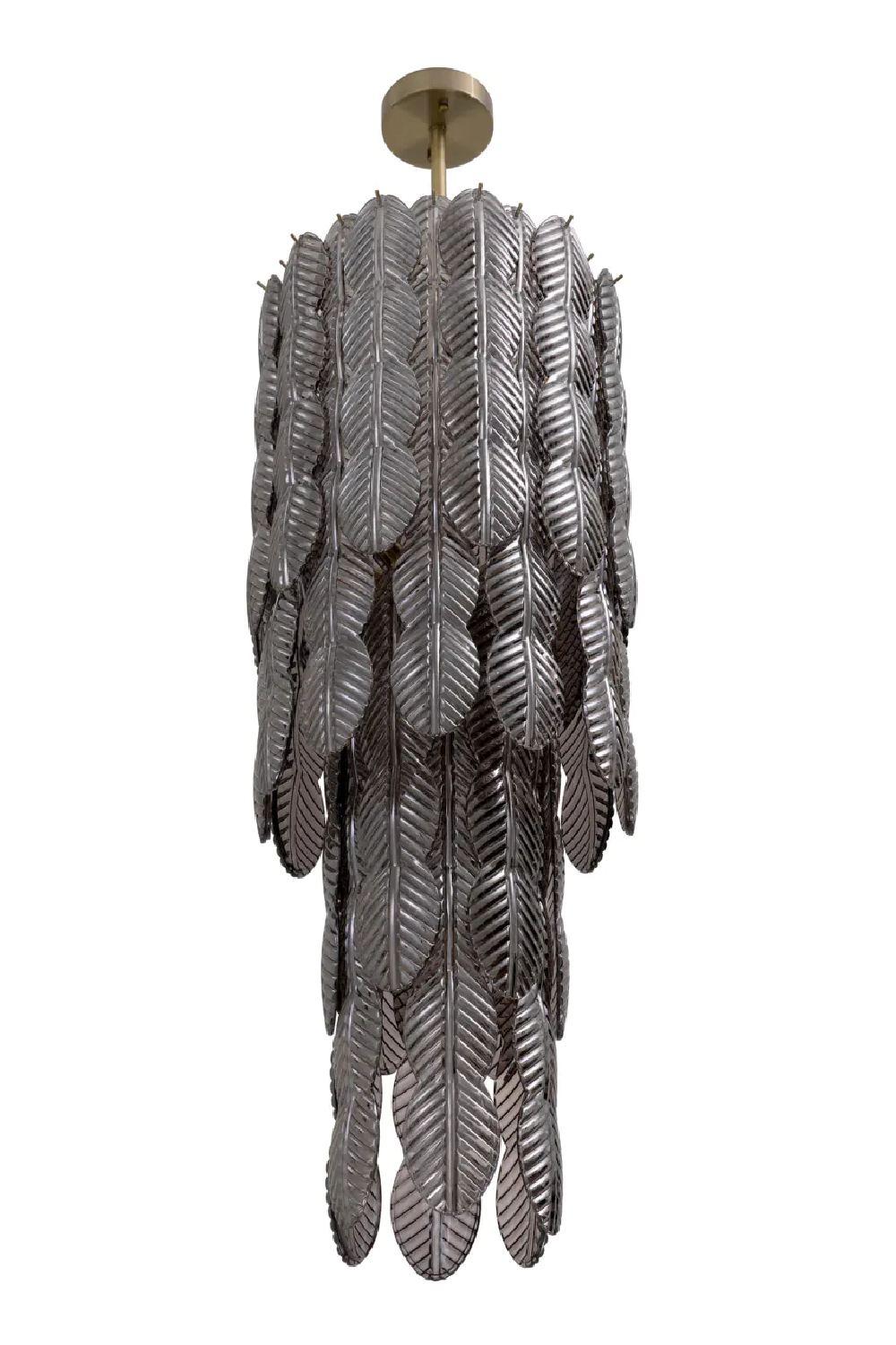 Smoke Glass Palm Chandelier | Met x Eichholtz Sahure | Oroa.com