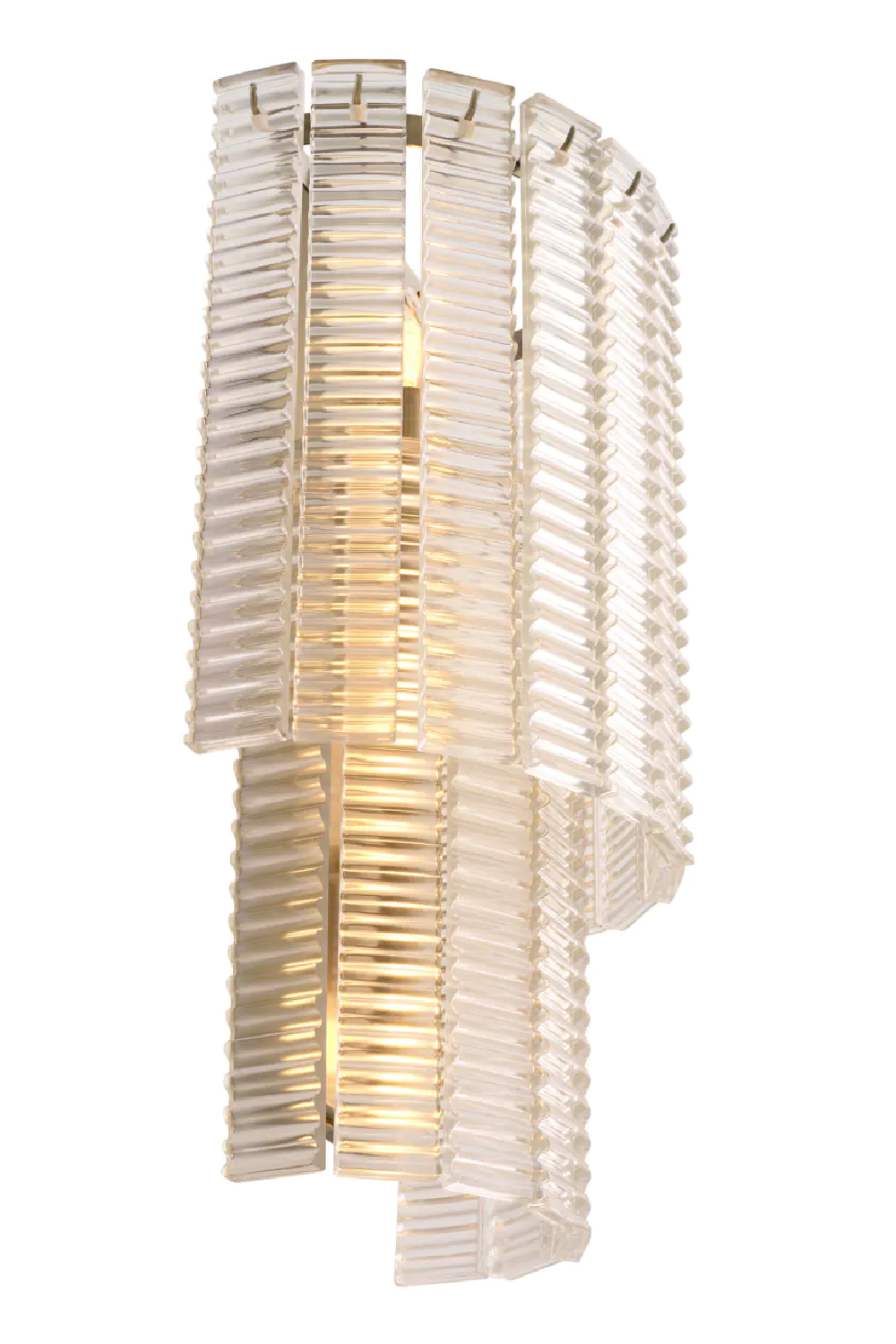 Ridged Glass Wall Lamp | Met x Eichholtz Imperial | Oroa.com