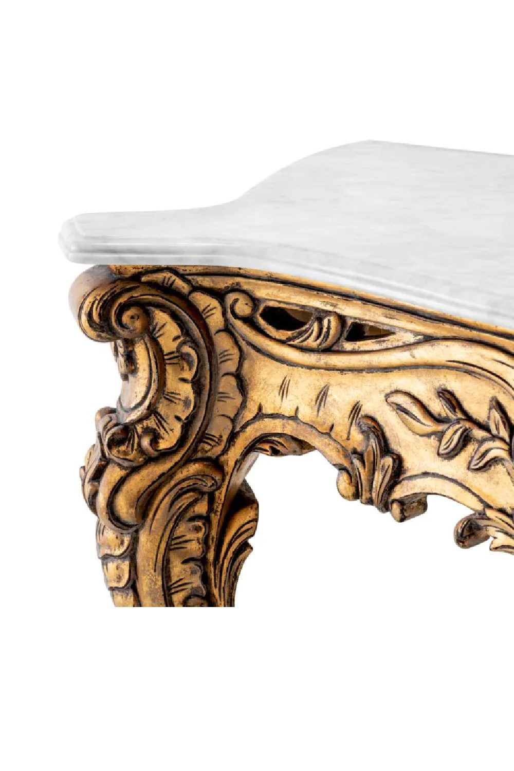 Carved Gold Console Table | Met x Eichholtz Rococo | Oroa.com