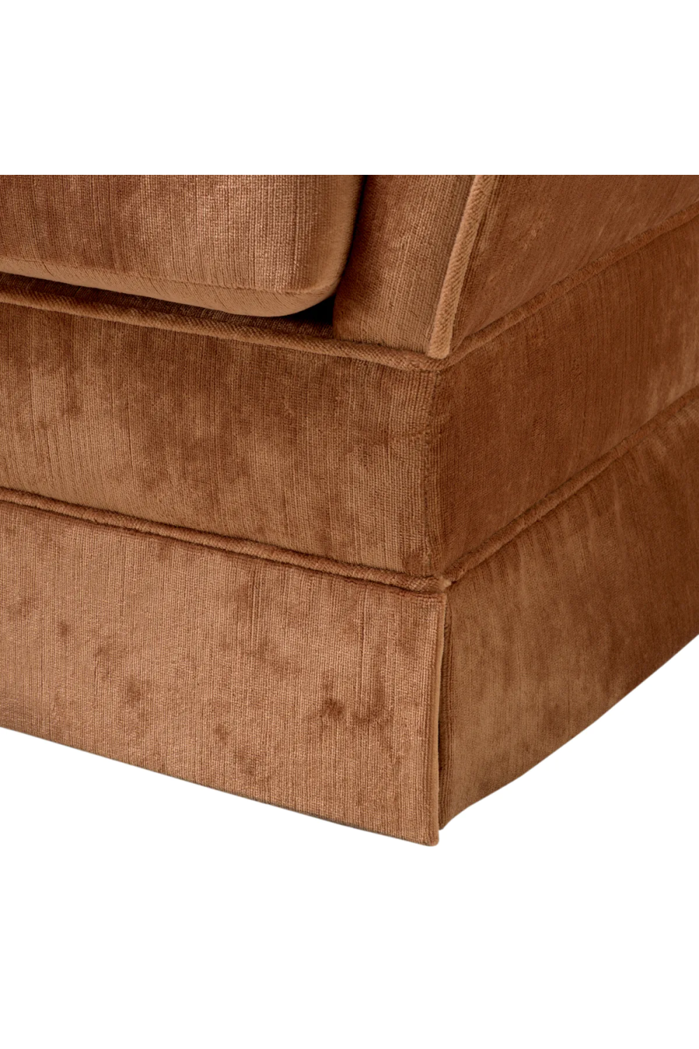 Copper Velvet Sofa | Met x Eichholtz Belvedere | Oroatrade.com