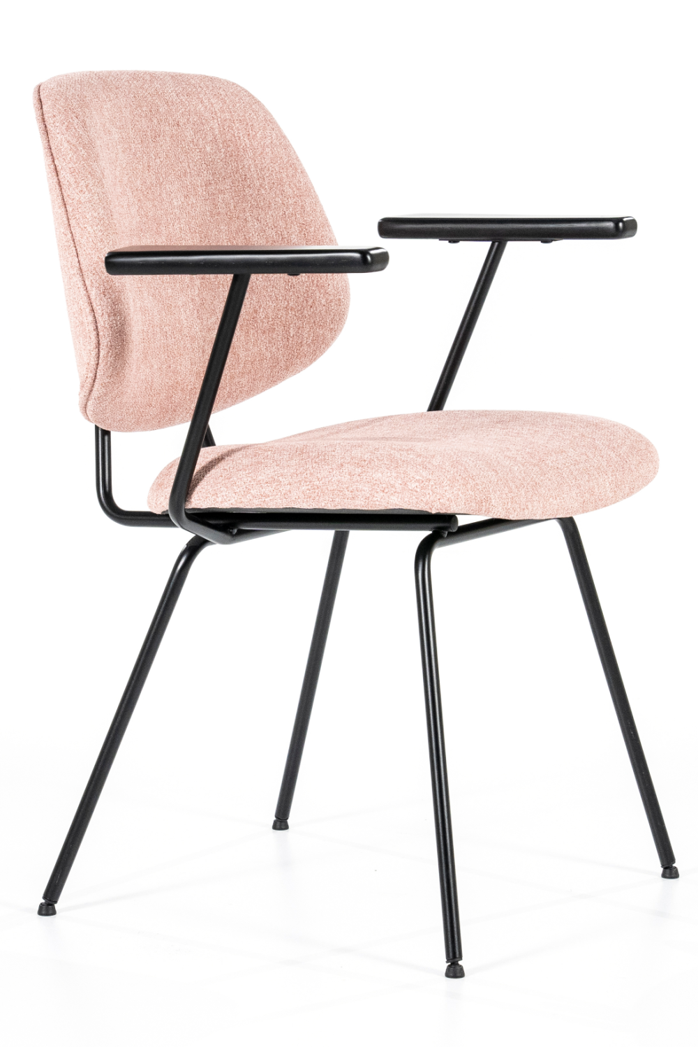 Pink Fletcher Dining Chair With Armrest | Oroa.com