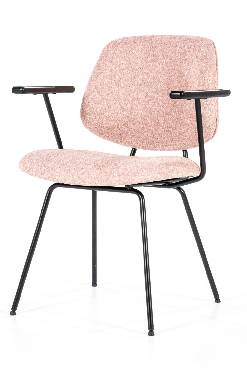 Pink Fletcher Dining Chair With Armrest | Oroa.com