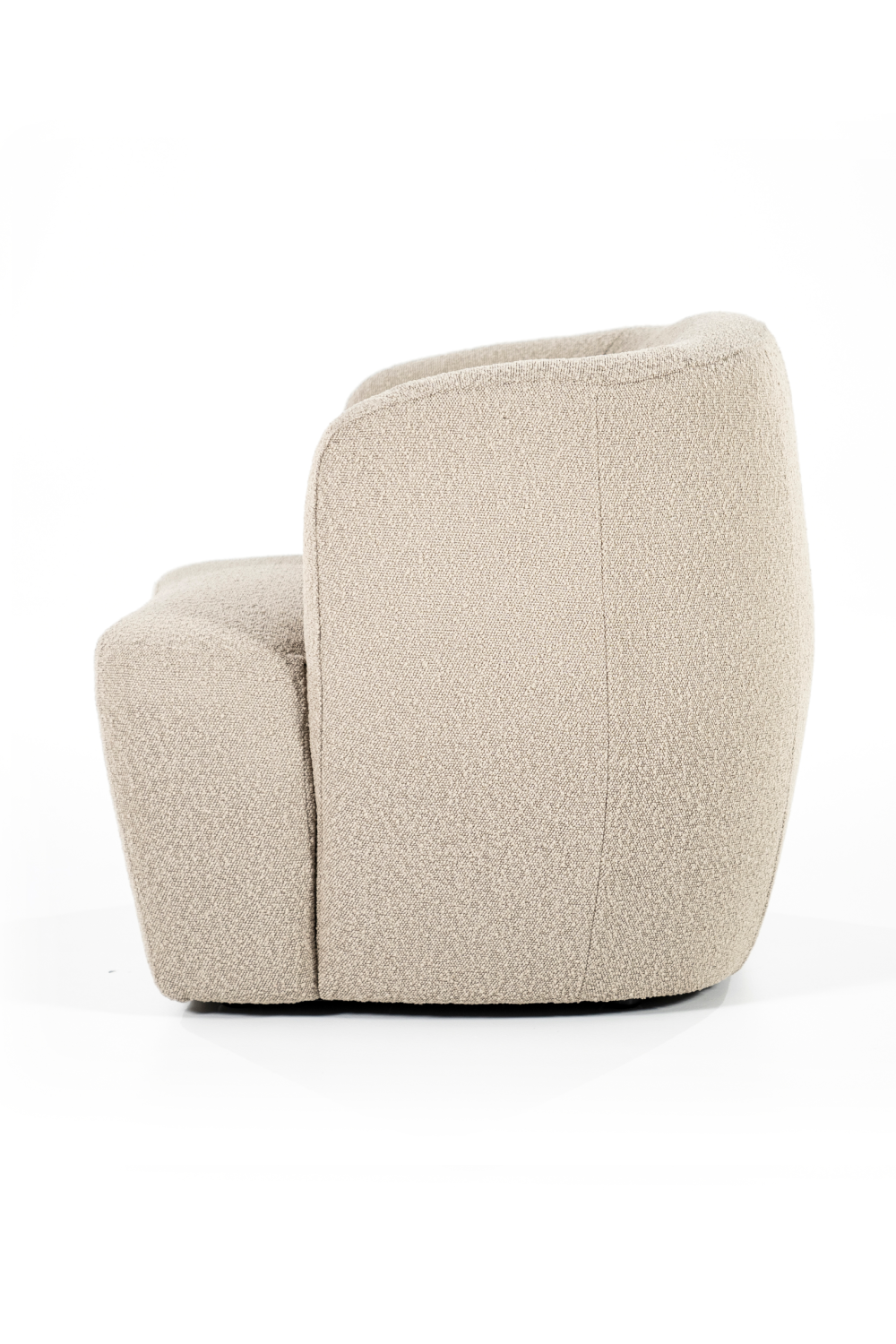 Boucle Upholstered Barrel Chair | Oroa.com