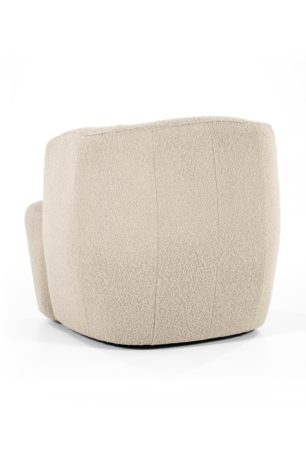 Boucle Upholstered Barrel Chair | Oroa.com