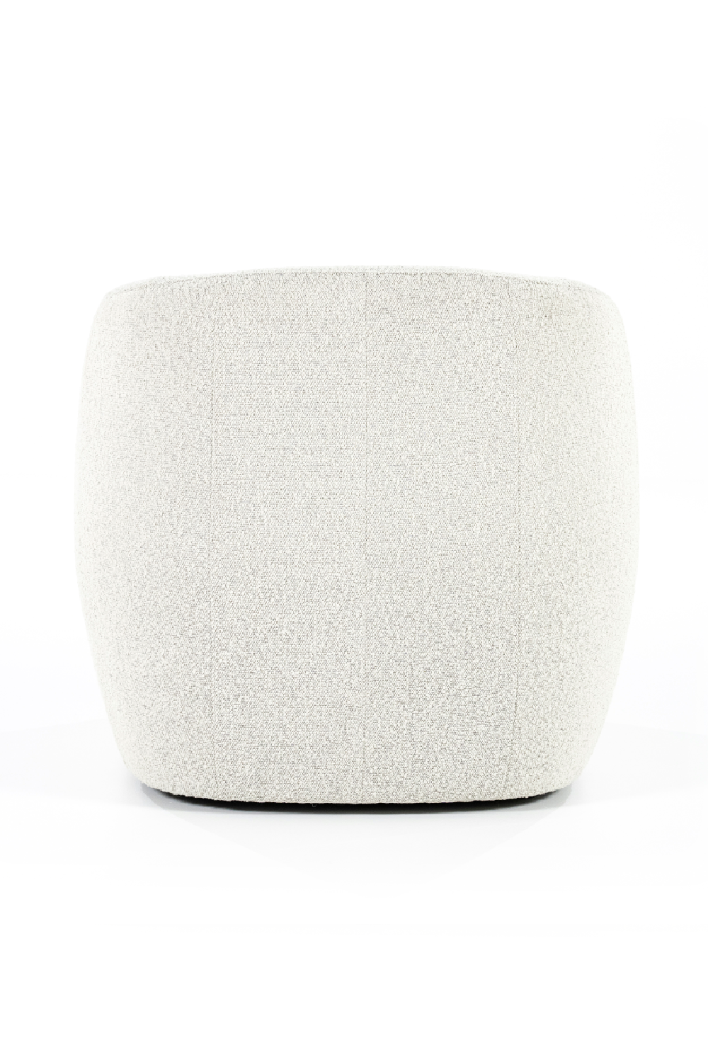 Boucle Upholstered Barrel Chair | Eleonora Charlotte | OROA.com