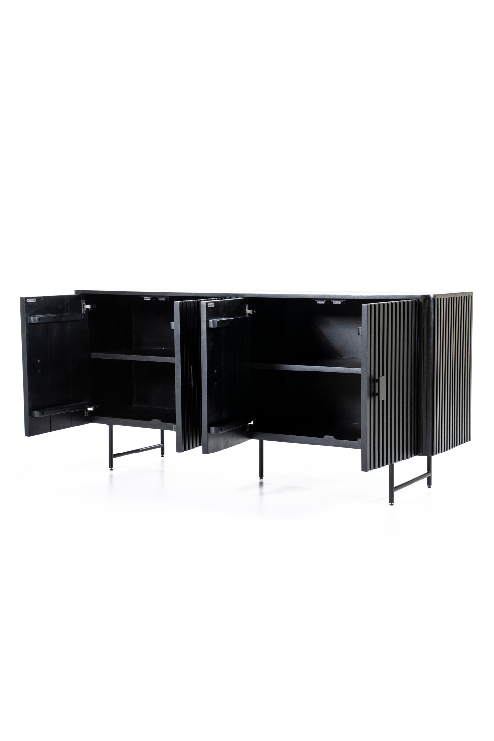 Wooden 4-Door Sideboard | Eleonora Remi | OROA.com
