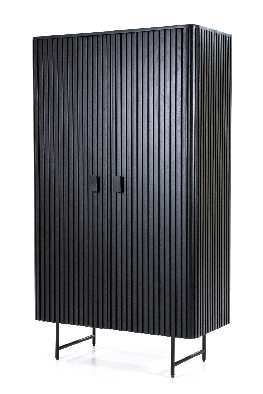 Black Mango Wood Cabinet | Oroa.com