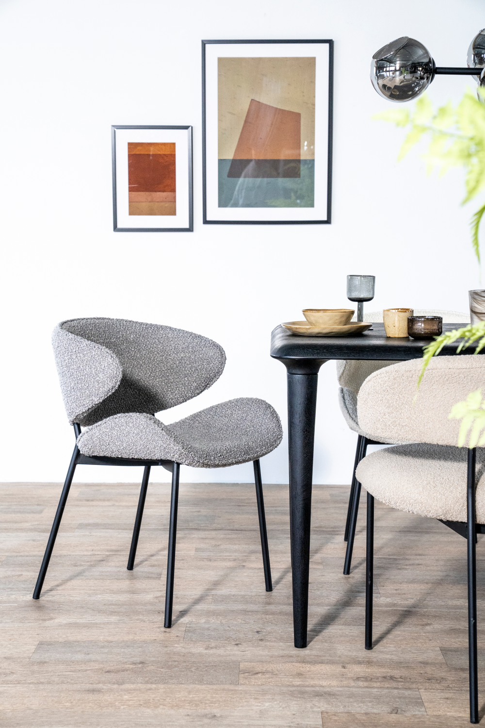 Upholstered Modern Dining Chair | Eleonora Tess | Oroa.com