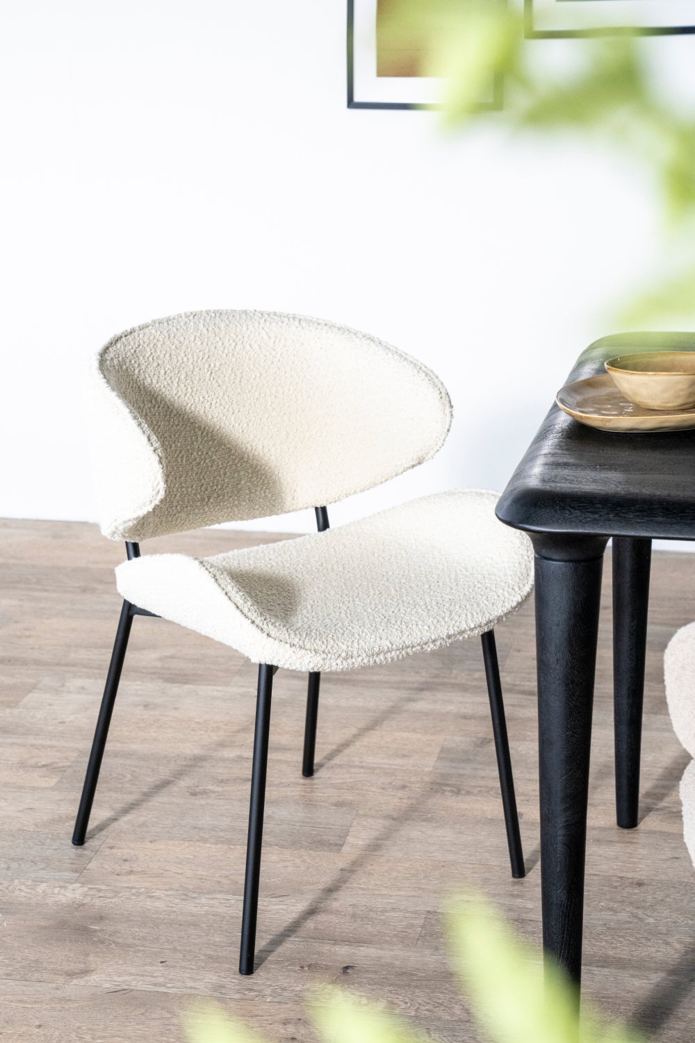 Upholstered Modern Dining Chair | Eleonora Tess | OROA.com