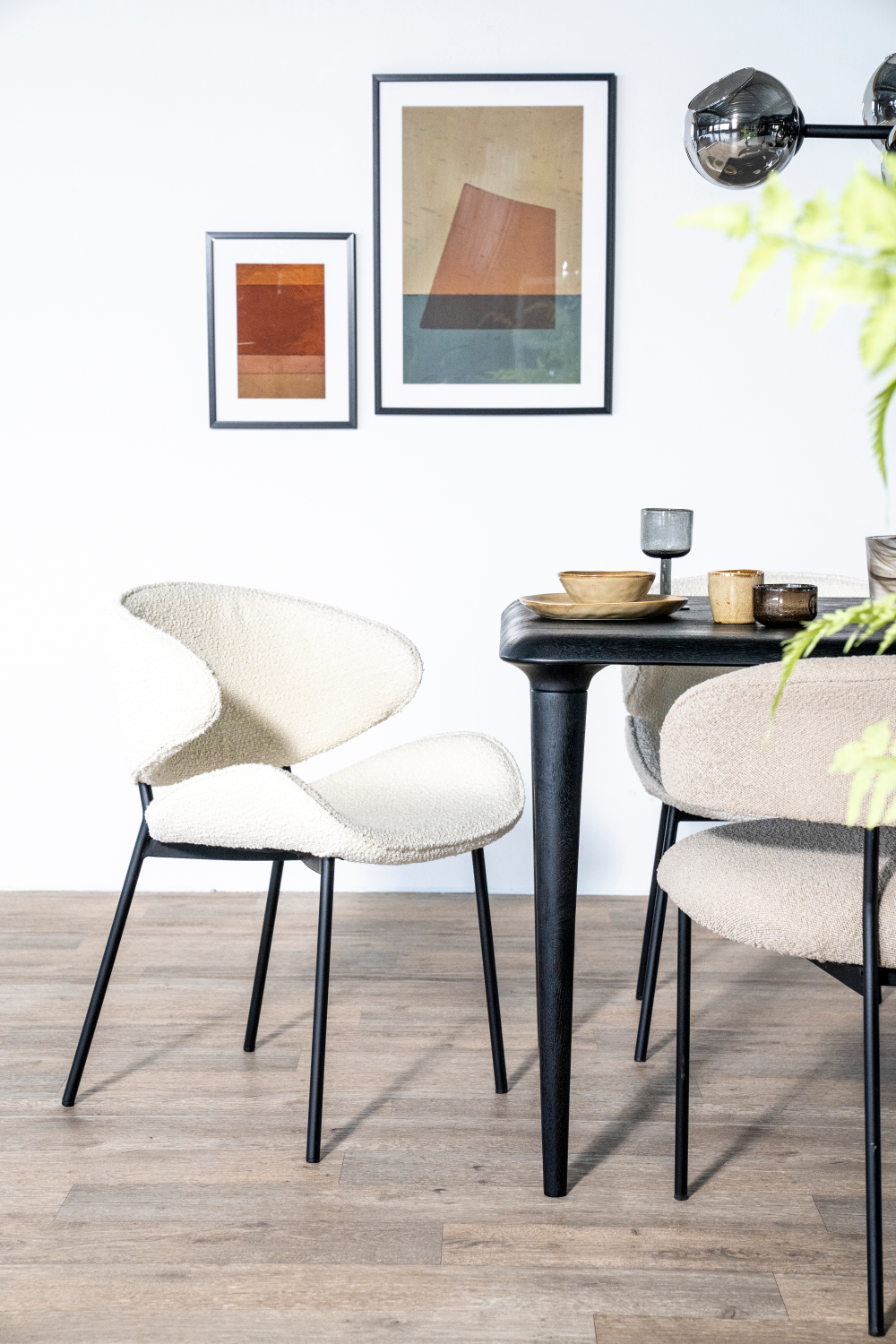 Upholstered Modern Dining Chair | Oroa.com