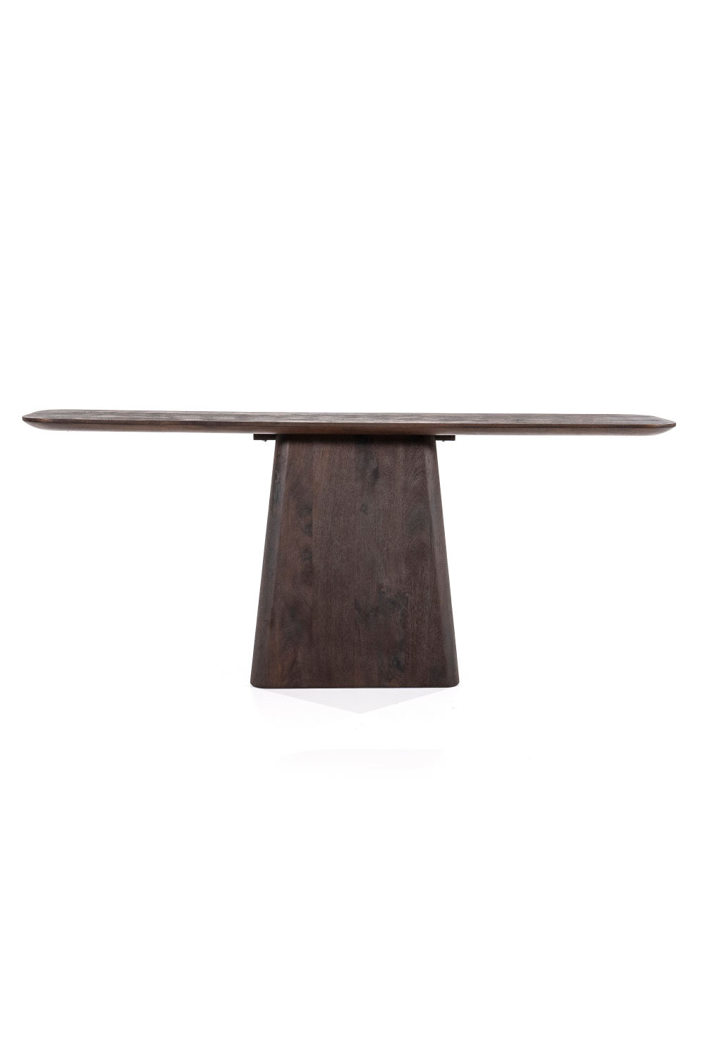 Mango Wood Pedestal Console Table | Eleonora Aron | OROA.com