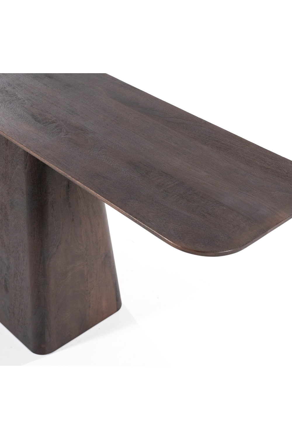 Mango Wood Pedestal Console Table | Eleonora Aron | OROA.com