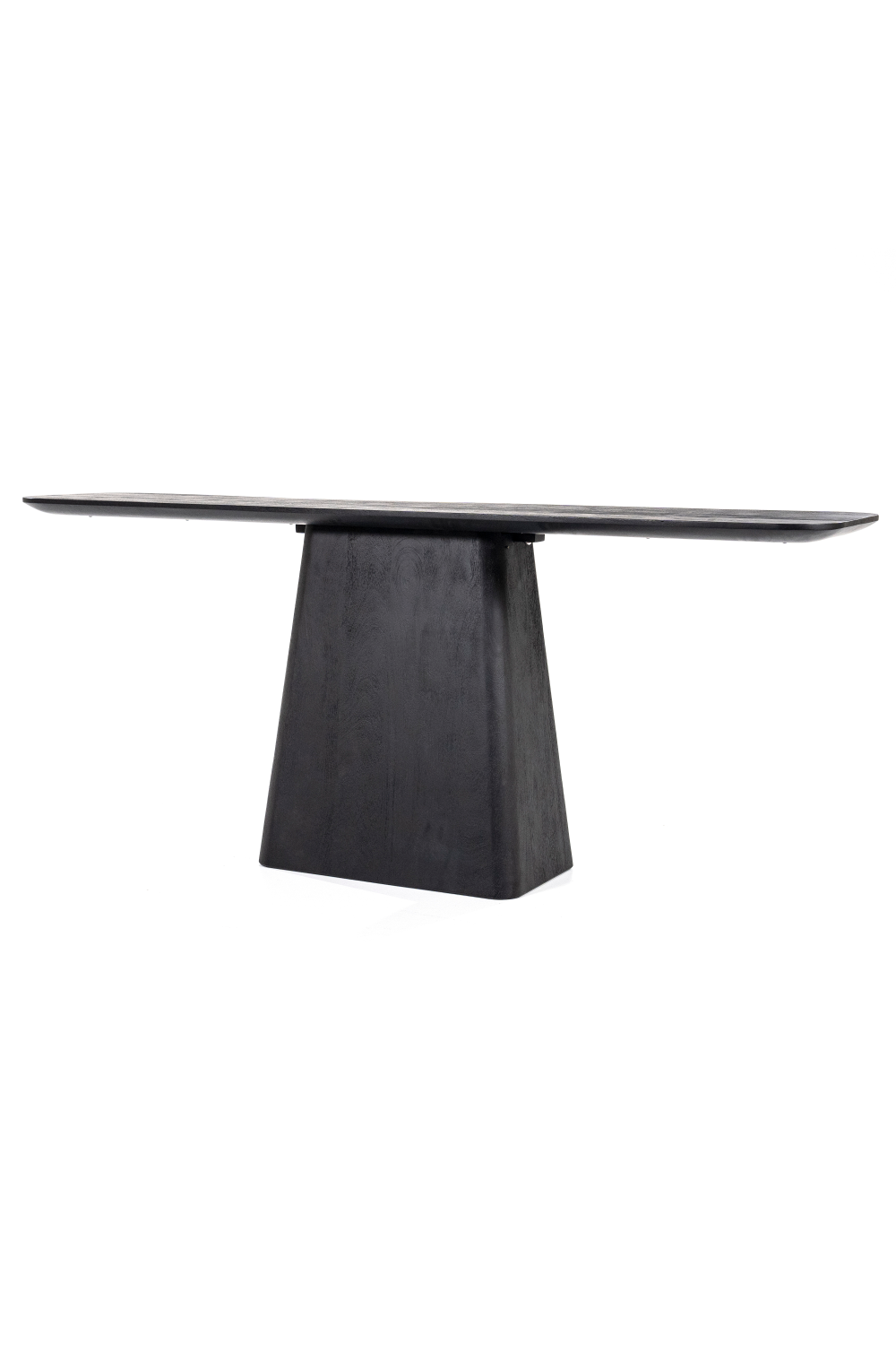 Mango Wood Pedestal Console Table | Oroa.com